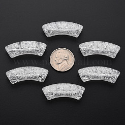 Прозрачных бусин акриловые треск&nbsp;CACR-S009-001B-NA