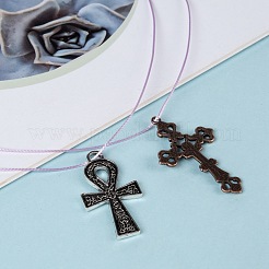 Вощеный шнур полиэстера&nbsp;YC-0.5mm-123