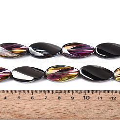 Гальванизируйте прозрачное стекло бисер нитей&nbsp;EGLA-N055-02J