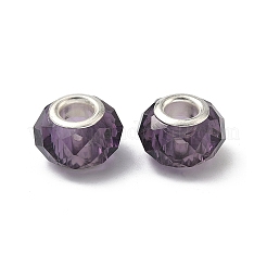 Стекло ручной работы европейского бисера&nbsp;X-GPDL25Y-07