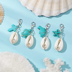 Подвески из натуральных ракушек&nbsp;HJEW-JM02923-02