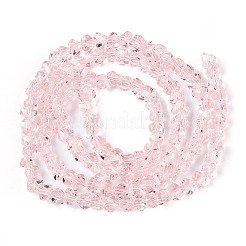 Прозрачные стеклянные бусины&nbsp;LS-GLAA-N018-4mm-08