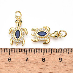 Латунные микро проложить кубического циркония подвески&nbsp;KK-N257-03G