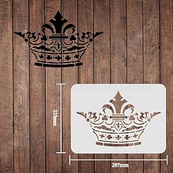 Большие пластиковые многоразовые шаблоны трафаретов для рисования&nbsp;DIY-WH0202-119