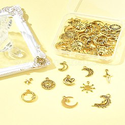 Сплавочные подвески тибетского стиля&nbsp;FIND-FS0003-93