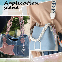 10 шт. 10-цветные литые застежки для брелока с бусинами&nbsp;FIND-SC0017-20