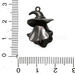 Подвески из латуни и эмали на Хэллоуин&nbsp;KK-F915-01B-B