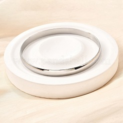 Простые браслеты из нержавеющей стали 304 для женщин&nbsp;LS-BJEW-V004-02B-P