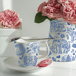 6 шт. 6 стиля бумажных керамических наклеек&nbsp;DIY-SD0002-07C