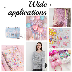 5 набор 5-х цветных непрозрачных акриловых бусин с УФ-покрытием&nbsp;FIND-GA0006-55