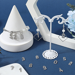 20шт 10 стиля латунные микропаве прозрачные кубические подвески из циркония&nbsp;ZIRC-SC0001-31