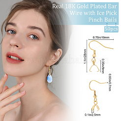 50 шт. ионное покрытие (IP) крючки из нержавеющей стали 304&nbsp;STAS-BBC0001-50