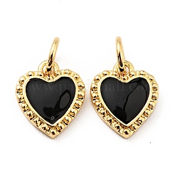 Подвески из латуни с эмалью в стойку&nbsp;KK-E015-08G-01