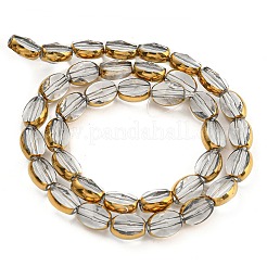 Гальванизируйте прозрачное стекло бисер нитей&nbsp;EGLA-G037-03A-HP08