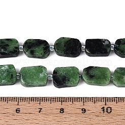 Натуральный рубин в цоизита бусин пряди&nbsp;G-C098-A38-01