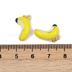 Латунь эмаль подвески&nbsp;KK-H072-18G-11