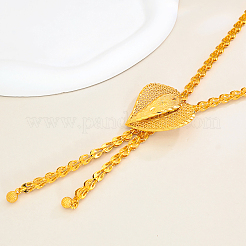 Модные латунные ожерелья-лариаты с кисточками в форме сердца для женщин YD9699