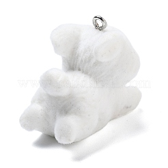 Кулоны из флокированной смолы&nbsp;RESI-Q002-06A