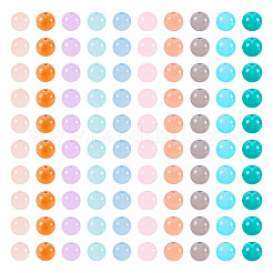 200шт 10 цвета стеклянные бусины&nbsp;GLAA-TA0001-29