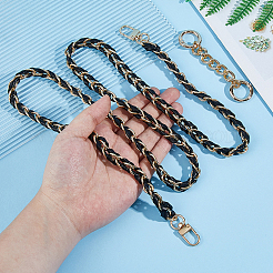 1 шт. черная цепь для кошелька из искусственной кожи&nbsp;FIND-HS0001-91G