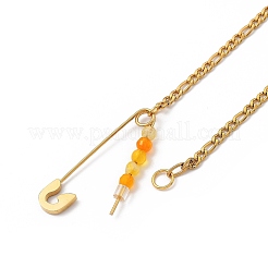 201 булавка из нержавеющей стали подвеска ожерелье&nbsp;NJEW-JN03002-04