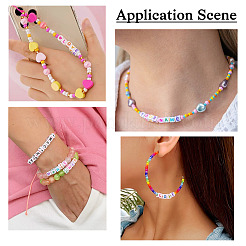 500шт 5 стильные непрозрачные белые акриловые бусины&nbsp;SACR-TA0001-20