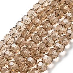 Прозрачные стеклянные бусины&nbsp;LS-GLAA-G013-10mm-90