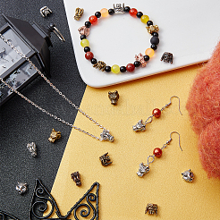 48шт 24 стиля бусины из сплава в тибетском стиле&nbsp;FIND-PH0002-37