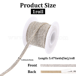 2 ряд стеклянных страз для отделки автомобиля&nbsp;DIY-WH20023-39C