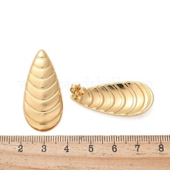 Серьги-гвоздики из нержавеющей стали 304&nbsp;EJEW-U047-20G