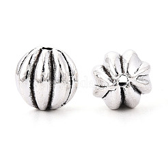 Сплавочные овальные бусины тибетского стиля &nbsp;PALLOY-T093-32AS