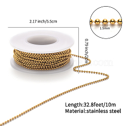 Комплект шариковых цепей и соединителей шариковых цепей из нержавеющей стали 304&nbsp;CHS-YW0001-02A