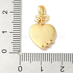 Покрытие стойки латунная эмаль микро паве прозрачные подвески из кубического циркония&nbsp;KK-K380-05G-01