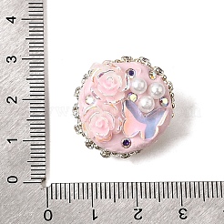 Ручной полимерной глины шариков Rhinestone&nbsp;CLAY-Z005-03A