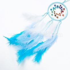 Подвесные украшения из синтетических и натуральных камней&nbsp;AJEW-I059-11F