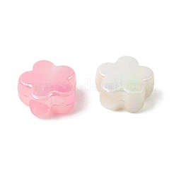 Непрозрачные акриловые бусины с УФ-покрытием&nbsp;OACR-G058-17D