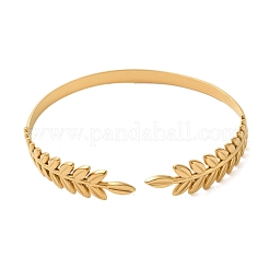 Браслеты-манжеты из нержавеющей стали 304&nbsp;BJEW-Z022-01G