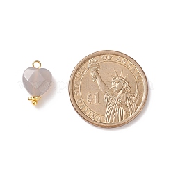 Натуральный серый агат&nbsp;PALLOY-JF01863-04