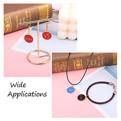 9 комплект подвесок с эмалью из сплава 9 цветов&nbsp;ENAM-CD0001-11