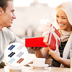 18 шт. 6-х цветные подставки для ручек из искусственной кожи&nbsp;AJEW-FH0006-49