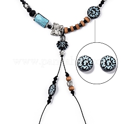 Черные непрозрачные акриловые бусины&nbsp;OACR-G016-35B