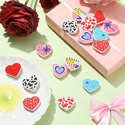 16шт 8 цвета силиконовые бусины&nbsp;FIND-CJ0003-10