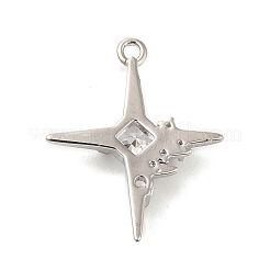 Латунные микро проложить кубического циркония подвески&nbsp;X-KK-Q772-04P