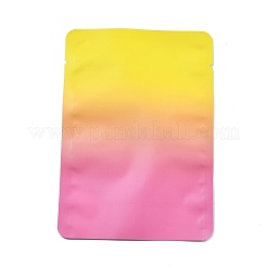 Двухцветные прямоугольные пластиковые подарочные пакеты с замком-молнией&nbsp;OPP-C003-01B-01