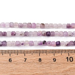 Натуральный лепидолит / пурпурный слюдяный камень бисер пряди&nbsp;LS-G-RM2025-C11-E