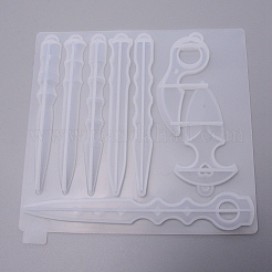 DIY брелок силиконовые подвесные Молды&nbsp;LS-DIY-WH0167-97