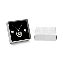 Картонная подарочная коробка комплект ювелирных изделий коробка&nbsp;CBOX-F006-01