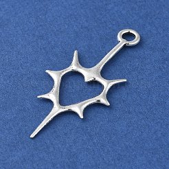 Сплавочные подвески тибетского стиля&nbsp;PALLOY-O002-06B-AS