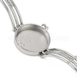 Латунь ссылку браслет материалы&nbsp;KK-F891-19P