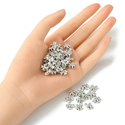 Сплавочные овальные бусины тибетского стиля &nbsp;FIND-YW0003-91